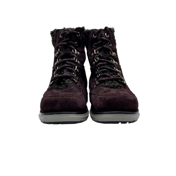 L.L. Bean Mountain Lodge Boots With Sherpa Fleece Primaloft Brown Women 6 NWOB - Picture 3 of 8